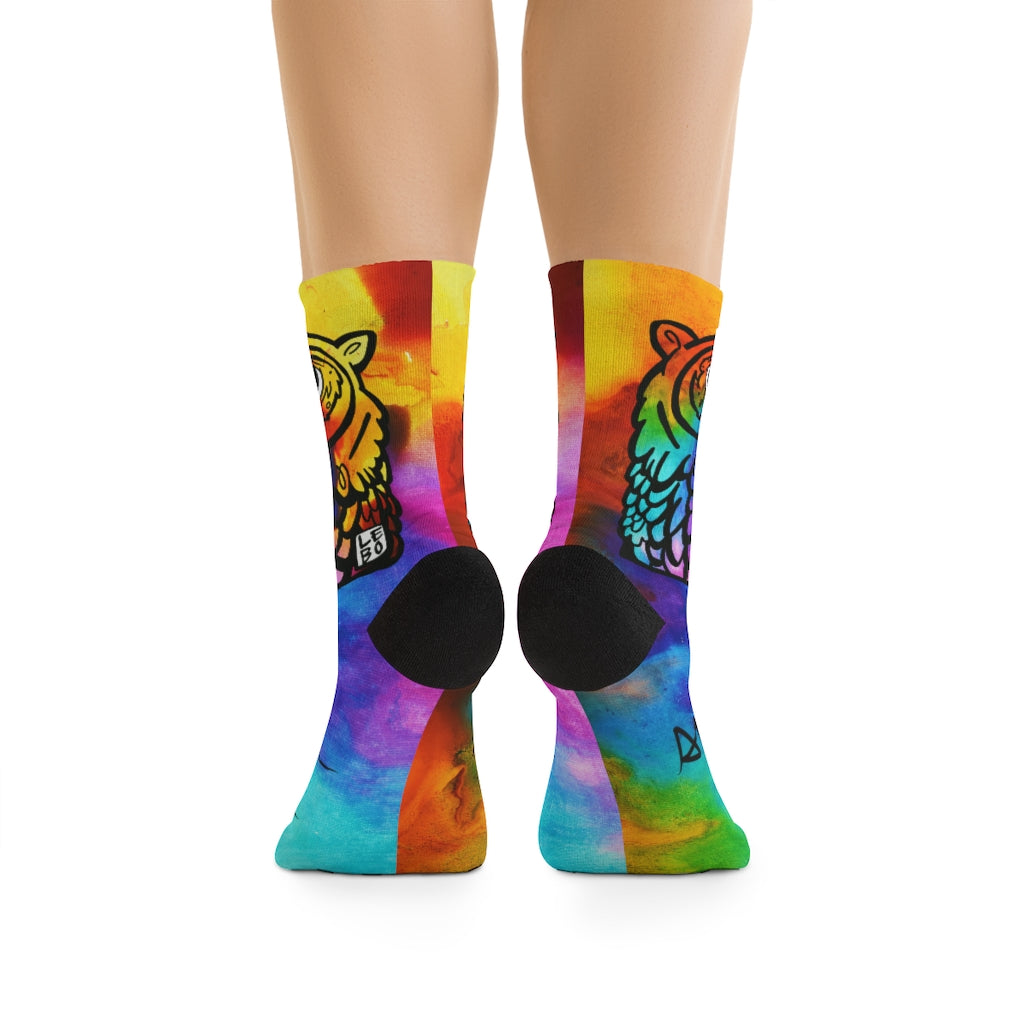 A Ray of Hope  - Rainbow Collection - Lebo Tribe Socks